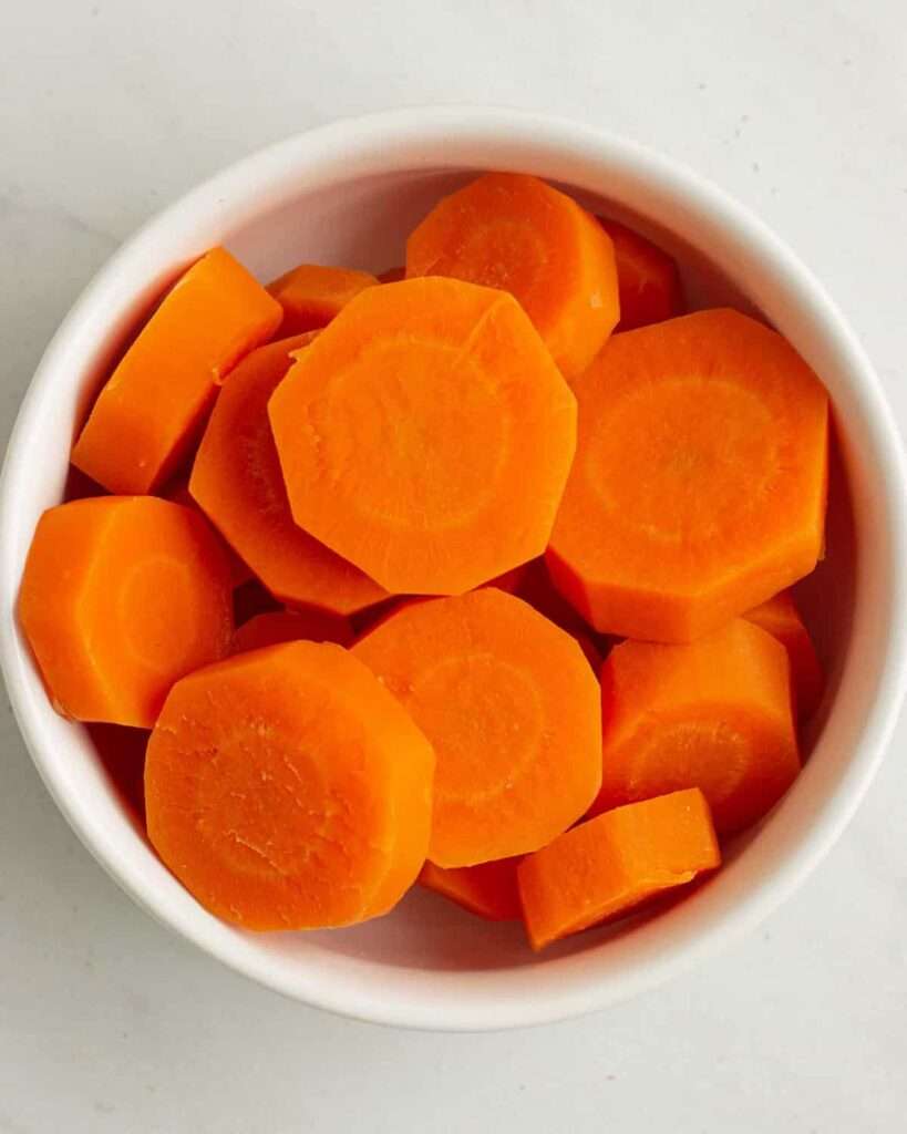 carrote pour mélanger avec la patate douce pour bebe