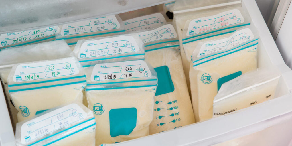 Pourquoi utiliser un sachet de conservation de lait maternel