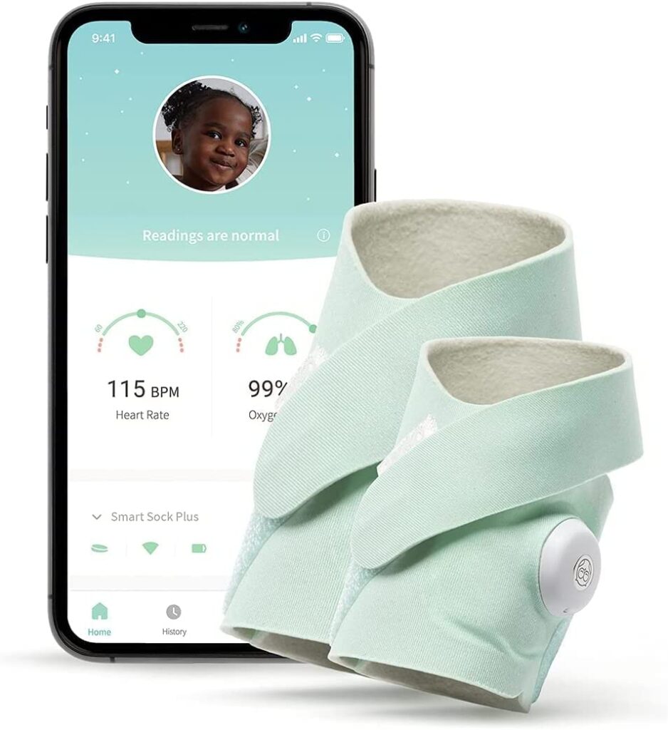 Moniteur respiratoire bebe Owlet Smart Sock 3