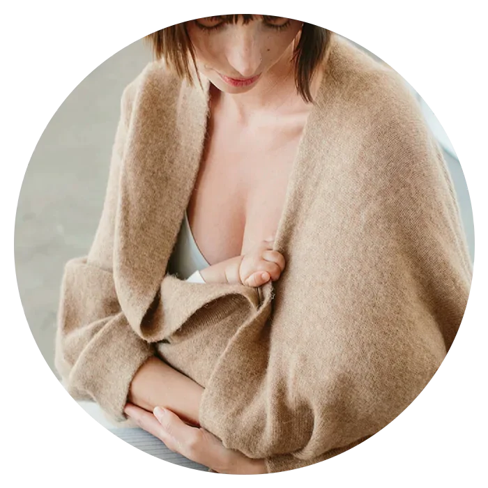Cardigan d'allaitement 