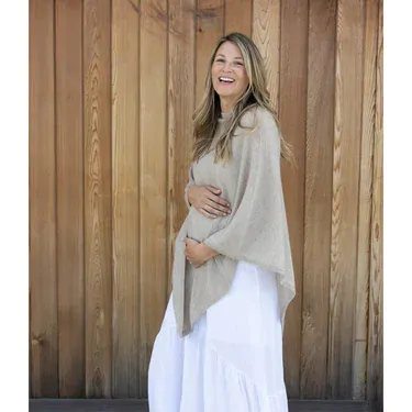 Poncho d'allaitement de poids classique pour femmes